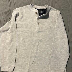 Timberland Kids Gray Henley Polo